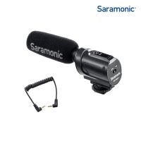 Saramonic SR-PMIC1 ไมโครโฟนช็อตกันติดหัวกล้องไมค์คอนเดนเซอร์โมโนรับเสียงเป็นแบบซุปเปอร์คาร์ดิออยด์