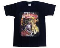 AV111 เสื้อยืดวงร็อค AVENGED SEVENFOLD อะเว็นจด์เซเวนโฟลด์ เสื้อวง เสื้อยืดอเวนเจด เซเว่นโฟล เสื้อวินเทจ