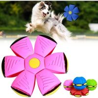 Interactive Flying Saucer Dog Outdoor Training Pelota Perro Dogs Accessoires