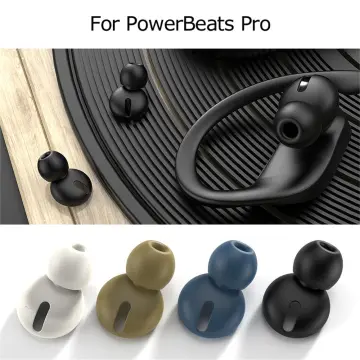 4 Pairs Silicone Earbuds Ear Tips In-Ear Earphone Soft Cover Cap  Replacement for Powerbeats Pro Headphones Headset