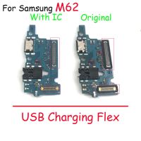 ต้นฉบับสําหรับ Samsung Galaxy M62 M625 USB Charging Board Dock Port Flex Cable Replacement Accessories