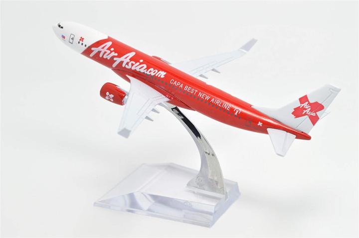 1-400-16cm-air-asia-boeing-b737-metal-airplane-model-plane-toy-plane-model