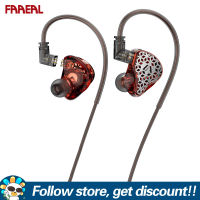 FAAEAL Lafitear หูฟัง LM1หูฟังไฮบริดอินเอียร์,หูฟังเพลง Hifi เบสหูฟังตัดเสียงรบกวนหูฟังโยคะกีฬาวิ่งตามหลักสรีรศาสตร์หูฟังสำหรับเล่นเกมสายเคเบิล2pin หูฟังแบบมีสายแบบถอดออกได้สำหรับสมาร์ทโฟนแท็บเล็ตแล็ปท็อป