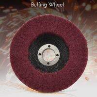 5Pcs 4 Inch Nylon Fiber Flap Disc Polishing Grinding Wheel,Scouring Pad Buffing Wheel for Angle Grinder