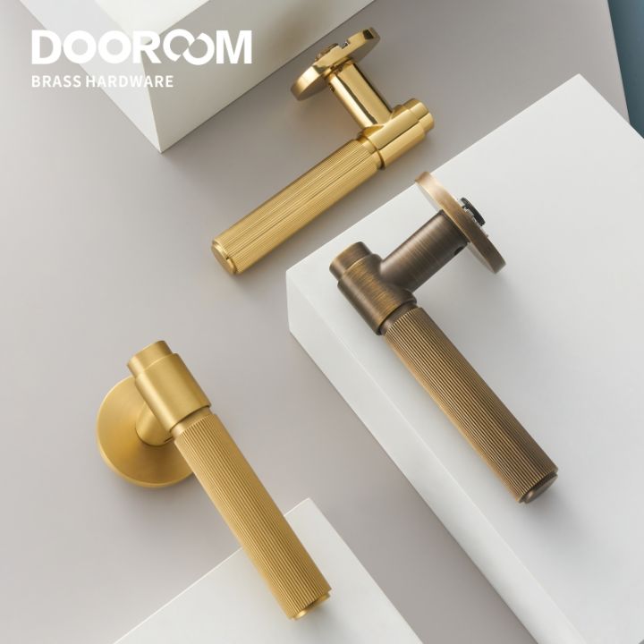 cw-dooroom-ss-door-lock-set-modern-stripe-shiny-gold-interior-bedroom-bathroom-double-wood-door-lever-dummy-privacy-passage