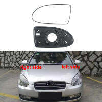 สำหรับ Hyundai Accent 2005 2006 2007 2008-2011อุปกรณ์เสริมในรถยนต์กระจกมองหลังกระจกด้านนอกประตูกระจกมองข้างเลนส์โดยไม่ต้องความร้อน