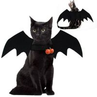 ZZOOI Cute Halloween Small Dogs Cat Costume Vampire Small Pet Cat Bat Wings Halloween Cat Wings Accessories Halloween Decorations