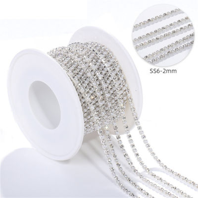 2mm 3D Nail Claw Chain Manicure Design 2mm Pearl Rhinestones Manicure Accessory Nails Art Decorations Pendant DIY 3D