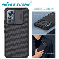 เคส Nillkin สำหรับ Xiaomi 12 Lite 5G Camshield Pro เคส Xiaomi12lite ฝาหลังป้องกันกล้องเลื่อนกันกระแทก