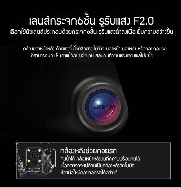 meetu-กล้องติดรถยนต์-2กล้อง-wdr-hdr-กลางคืนชัดสุด-2-กล้องหน้า-หลัง-ชัดที่สุดที่เคยมีมา-g-sensorกล้องหน้ารถหน้าจอ3-5นิ้ว-4-3นิ้ว-เมนูไทย-full-hd-1080p-170อ