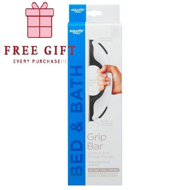 Equate Bed and Bath Grip Bar Bathtub and Shower Handle, 11.5" Lazada PH