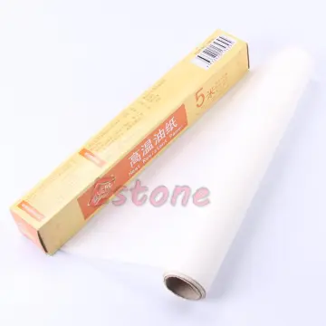 8m Parchment Paper Roll for Baking Non-stick Oil Paper Wax Paper For  Decoration Cartoon Baking