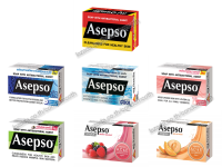 Asepso สบู่ก้อนอเซปโซ สบู่อนามัย ลดแบคทีเรีย บำรุงผิว ขนาด 70 กรัมและ 80 กรัม