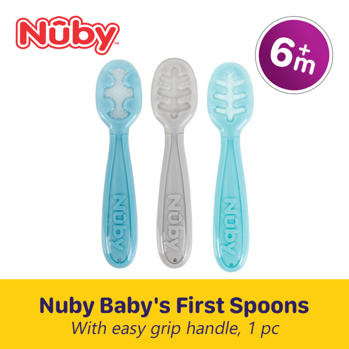 Nuby 3 pc. 3-Stage Baby's First Spoons Set