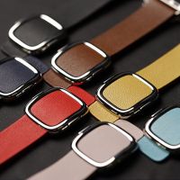 leather Modern buckle For Apple Watch band 45mm 44mm 42mm 40mm 41mm ultra 49mm bracelet iwatch series 7 8 6 5 4 3 Strap