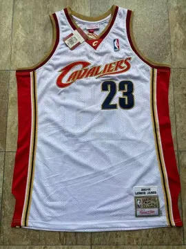 Mens Mitchell & Ness NBA Authentic Jersey 2003 Cavaliers LeBron James #23