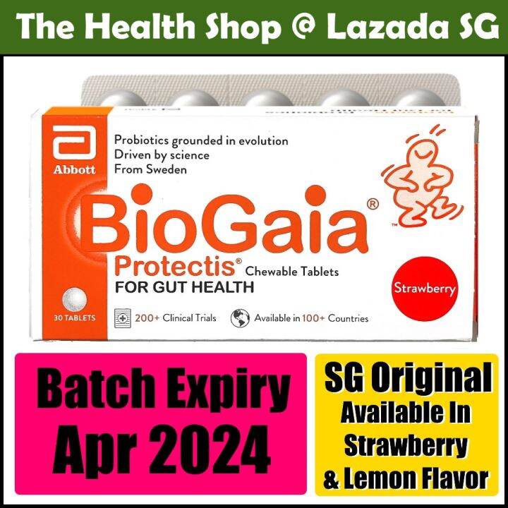 Biogaia Protectis Tablets (SG Version) / Probiotics for Kids & Adults
