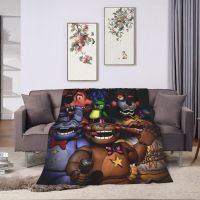 XZX180305  FNAF Five Nights at fr-eddys Costume Customized Custom Sofa Blanket Ultra-Soft And w a rm Throw Blankets For Couch/Bed/Out