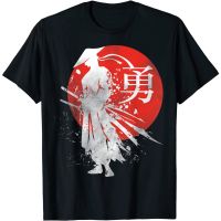 Japanese Adult Clothes Samurai Warrior Retro Japan Calligraphy for Courage t-shirt