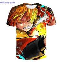 Ghost Blade costume Quadratic Element peripheral anime men and women short sleeve T-shirt for summer