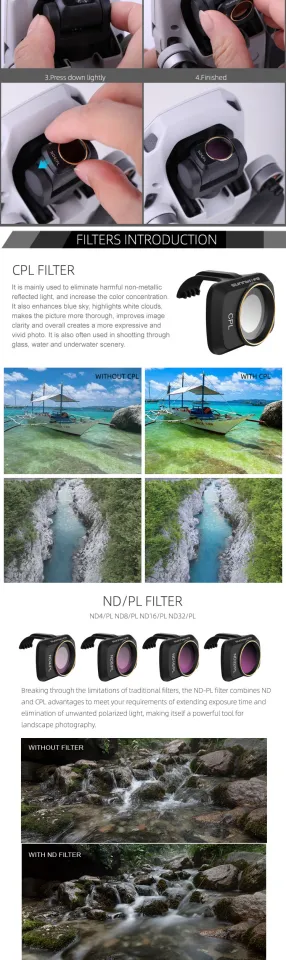 dji mini 2 camera filters