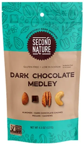 Second Nature Dark Chocolate Medley Trail Mix 127g | Lazada PH