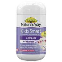 Natures Way Kids Smart Bursts Calcium + Vitamin D3 50 Capsules For Children