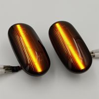 Flowing Water Blinker Indicator Dynamic LED Turn Signal Side Marker Light For Mitsubishi Pajero Mirage Legnum Galant 1998-2005