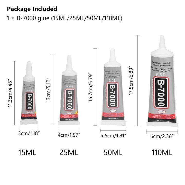 glue-b7000-transparent-15-ml-25ml-50-110-repair-metal-glass-ceramics-wood-fabric-plastic