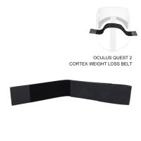 +【； Fixed Easy Clean Relieves Pressure PU Leather Headband Solid Portable Strap Game Accessories Elastic Band For Oculus Quest 2 VR