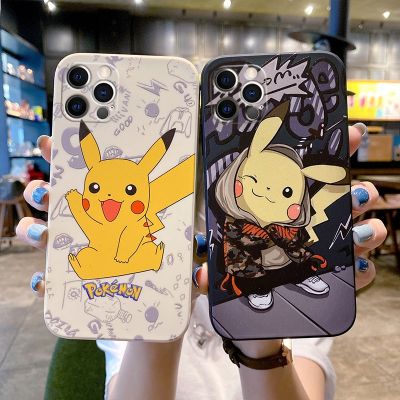 23New Pokemon Pikachu Case For Samsung Galaxy A73 A13 A51 A71 A04 A04S A04E A14 A34 A54 A13 A23 A33 A53 A12 A22 5G Soft Silicone Cover