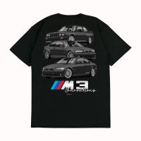 เสื้อยืดลำลองฤดูร้อน เสื้อยืดคอตตอนฤดูร้อน Mobil BMW GENERATION Kaos Otomotif Karimake เสื้อยืดลำลองฤดูร้อน S-5XL