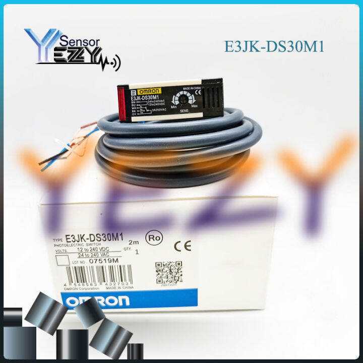 thumbnail image 2 of E3JK DS30M1 IP65 ABS Housing Diffuse Reflection Type Photoelectric Sensor 300mm Long Service Life For Industrial Automation Control (DC12-24V 2 of 10