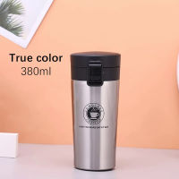 ความร้อนแก้วเดินทางแก้วกาแฟสแตนเลสร้อนแก้วถ้วยกระติกเทอร์โมขวดน้ำชา Thermocup ขวด380มิลลิลิตร