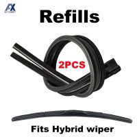 New prodects coming 2Pcs/Set 14 quot; 26 quot; Hybrid 3 Section Wipers Soft Rubber Refills For Front Windshield Wiper Blade Refill Car Auto Accessories