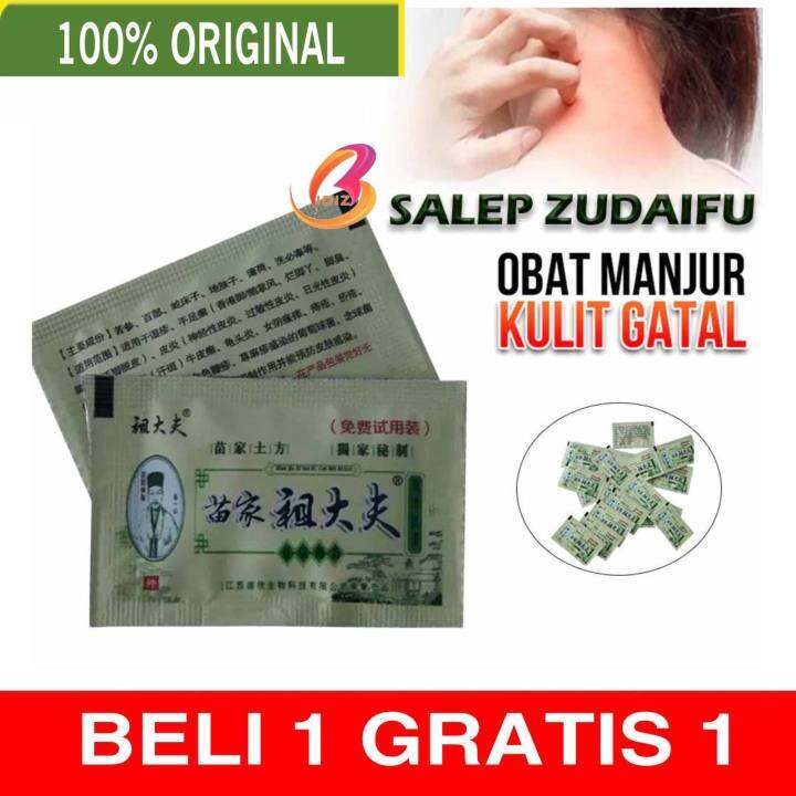 Beli 1 Gratis 1 Sachet Salep Zudaifu Original Asli 100 Ukuran Kecil