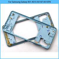 A51ใหม่สำหรับ Samsung Galaxy A51 A515F A515 A515FN แชสซีโครงตรงกลางปลอกพลาสติกที่มีปริมาตรคีย์ด้านข้างเปลี่ยน