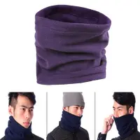 4 in 1 Scarf Winter Unisex Women Men Black Sports Warm Thermal Snood Neck Warmer Face Mask Beanie Hats Wear Collar