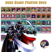 BÀI IN YUGIOH  Bộ bài Dark Blade 41 lá.