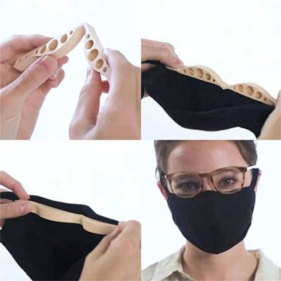 Frame Stent Fogging Of Flexible Bridge Nose Glasses Anti-fog Inner Natural Accessories Fog-free For