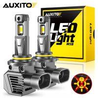 AUXITO 2Pcs 9005 LED Headlight Canbus High Beam 9012 H8 H11 LED Light Bulbs 22000LM 120W High Power LED Car Headlamp Waterproof Bulbs  LEDs  HIDs