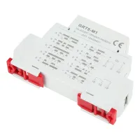 GRT8-M1 Delay Time Relay, Time Delay Relay, on Off Timing Relay with 10 Functions DIN Rail Mount AC/DC 12V-240V