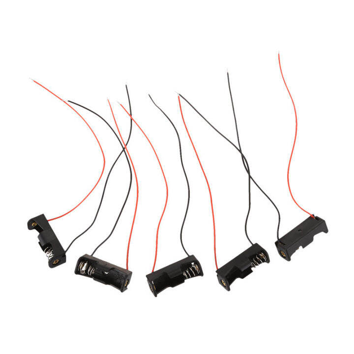 5PCS 1 23A A23 12V Battery Storage Clip Holder Box Case Cell Holder