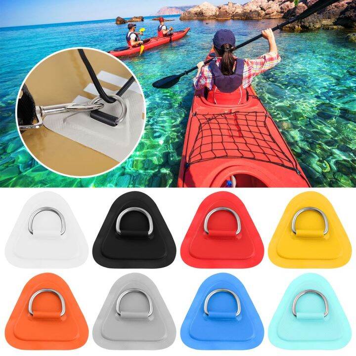 BHEM8 Stainless Steel Canoe 9 Colors Raft Dinghy Inflatable Boat Patch