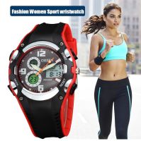 （A Decent035）DigitalWomen Girl Wristwatches FashionSilicone Ladies Dollmujer