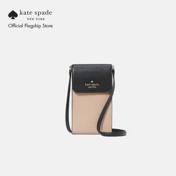 Kate Spade New York Warm Beige Color Block Staci Leather Phone Crossbody  Bag, Best Price and Reviews