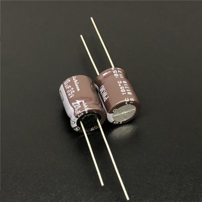 10pcs 220uF 35V NICHICON PW Series  10x12.5mm Low Impedance 35V220uF Aluminum Electrolytic capacitor