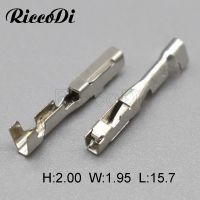 100Pcs DJ621-F1.2A 1.2 MM Car Splice Wiring Terminal Automotive Crimp Cable Connector Pins H62 Brass Tinned G18