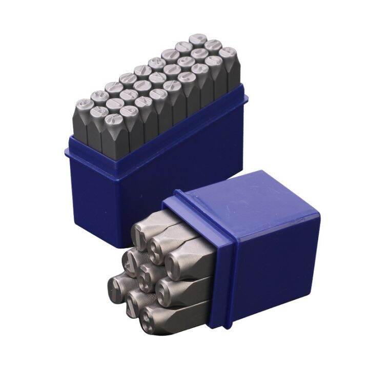 Steel Die Metal Stamping kit Punch Tool Letters Alphabet Numbers Punch