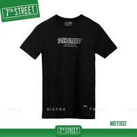 7th Street เสื้อยืด แนวสตรีท รุ่น Dot (ดำ) MDT002 (ของแท้)